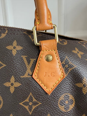 Louis Vuitton Canvas Monogram Speedy 35