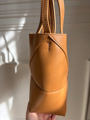Loewe Puzzle Tote Mini In Warm Dessert