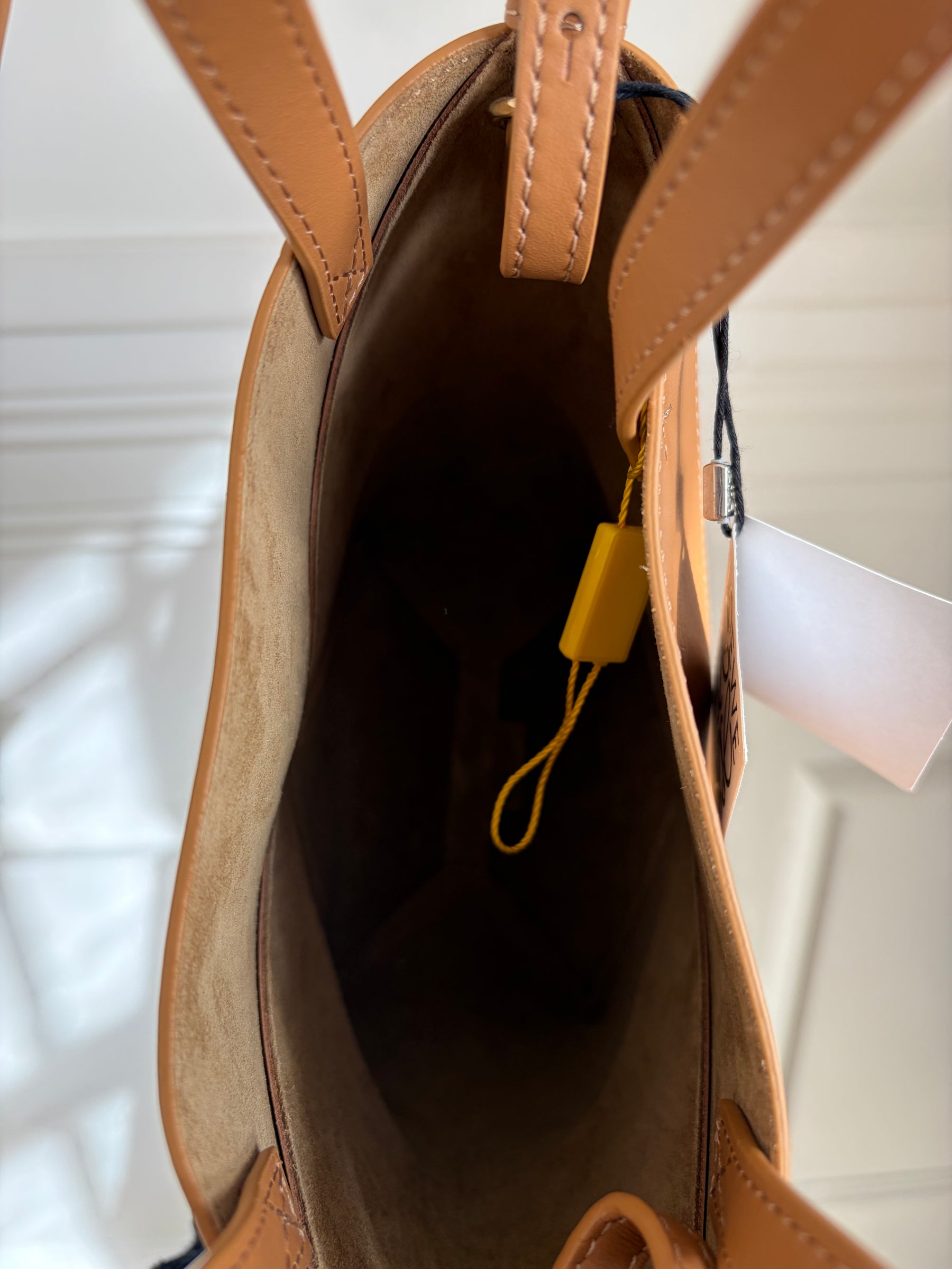 Loewe Puzzle Tote Mini In Warm Dessert