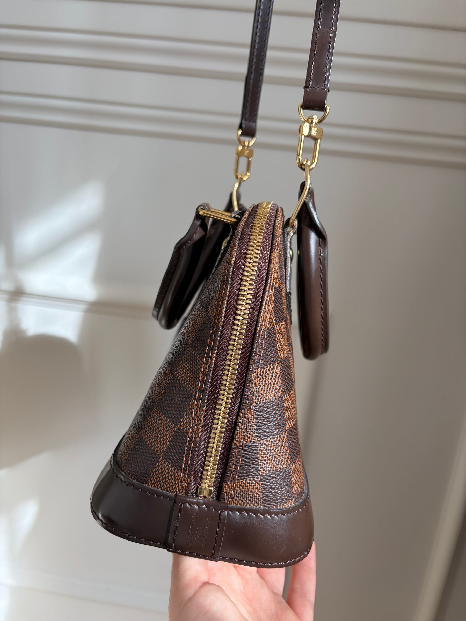 Louis Vuitton Damier Ebene Alma BB