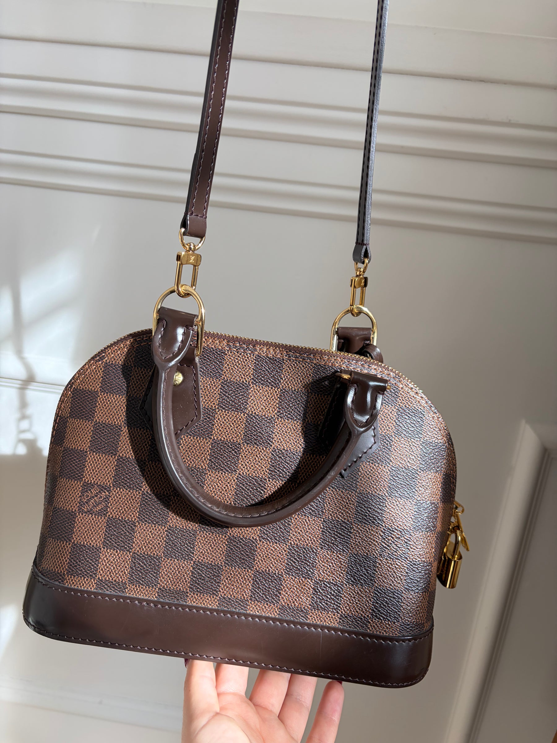 Louis Vuitton Damier Ebene Alma BB