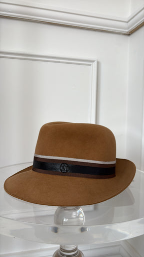 Maison Michel Tan Felt Fedora, M