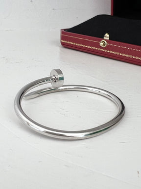 Cartier Juste Un Clou Bracelet In White Gold, 17 cm