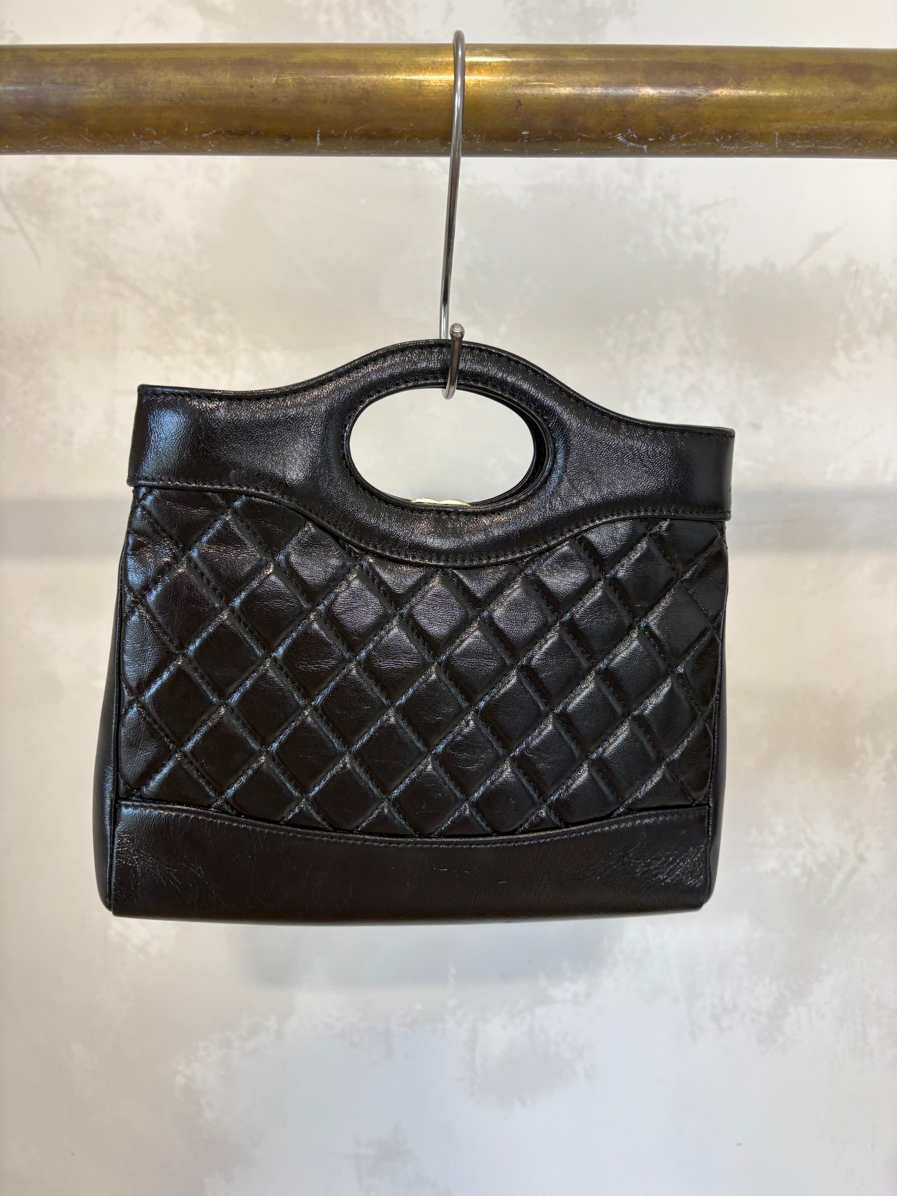 Chanel 31 Shopping Mini Bag Black