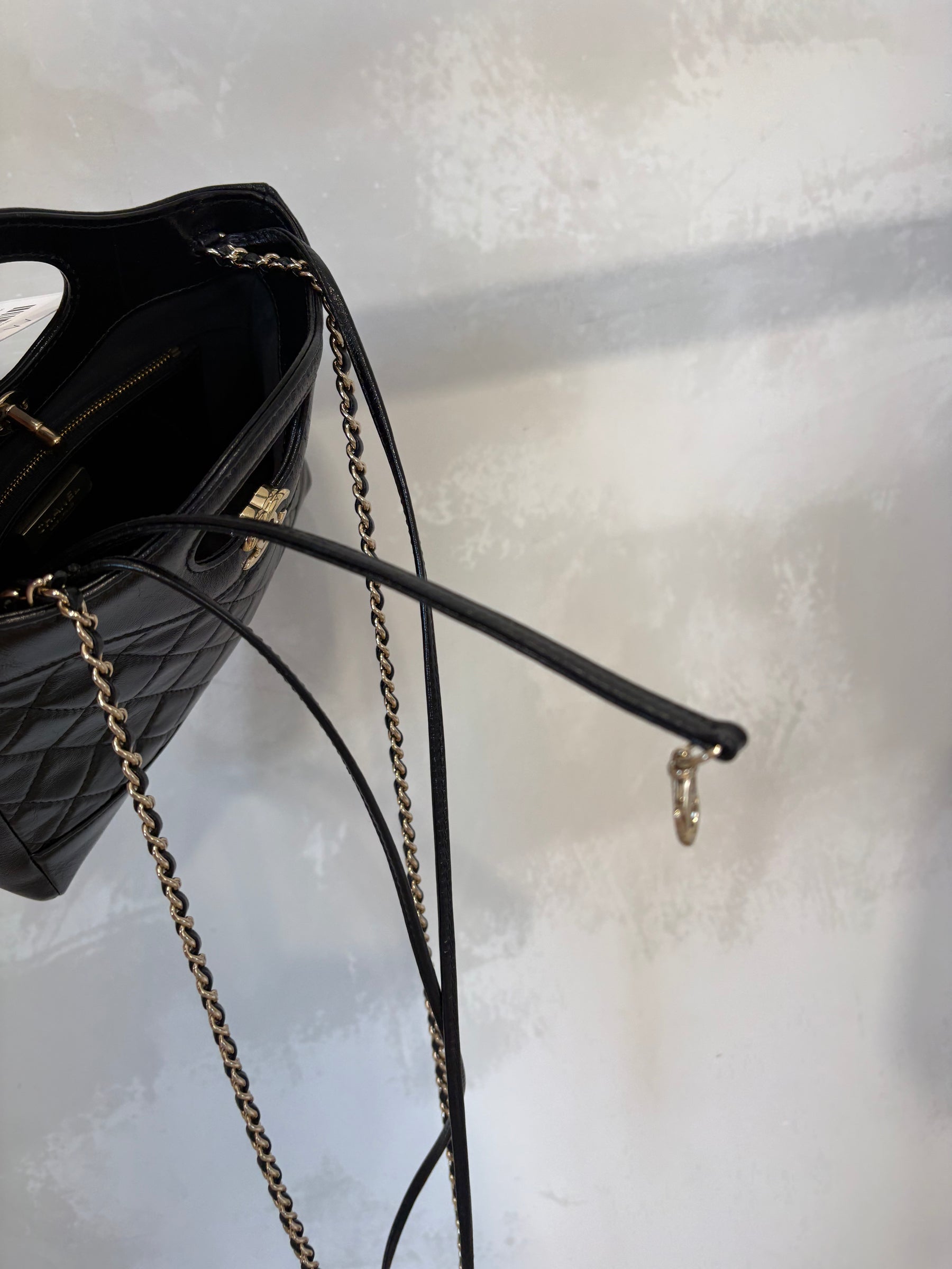 Chanel 31 Shopping Mini Bag Black
