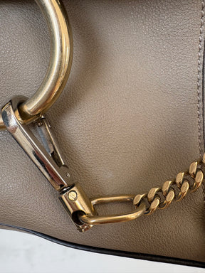 Chloé Small Faye Day Bag In Taupe