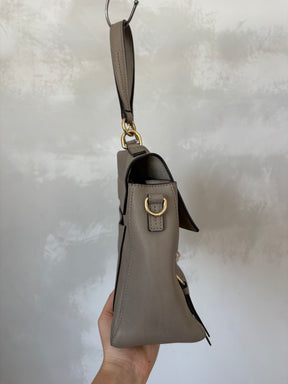Chloé Small Faye Day Bag In Taupe