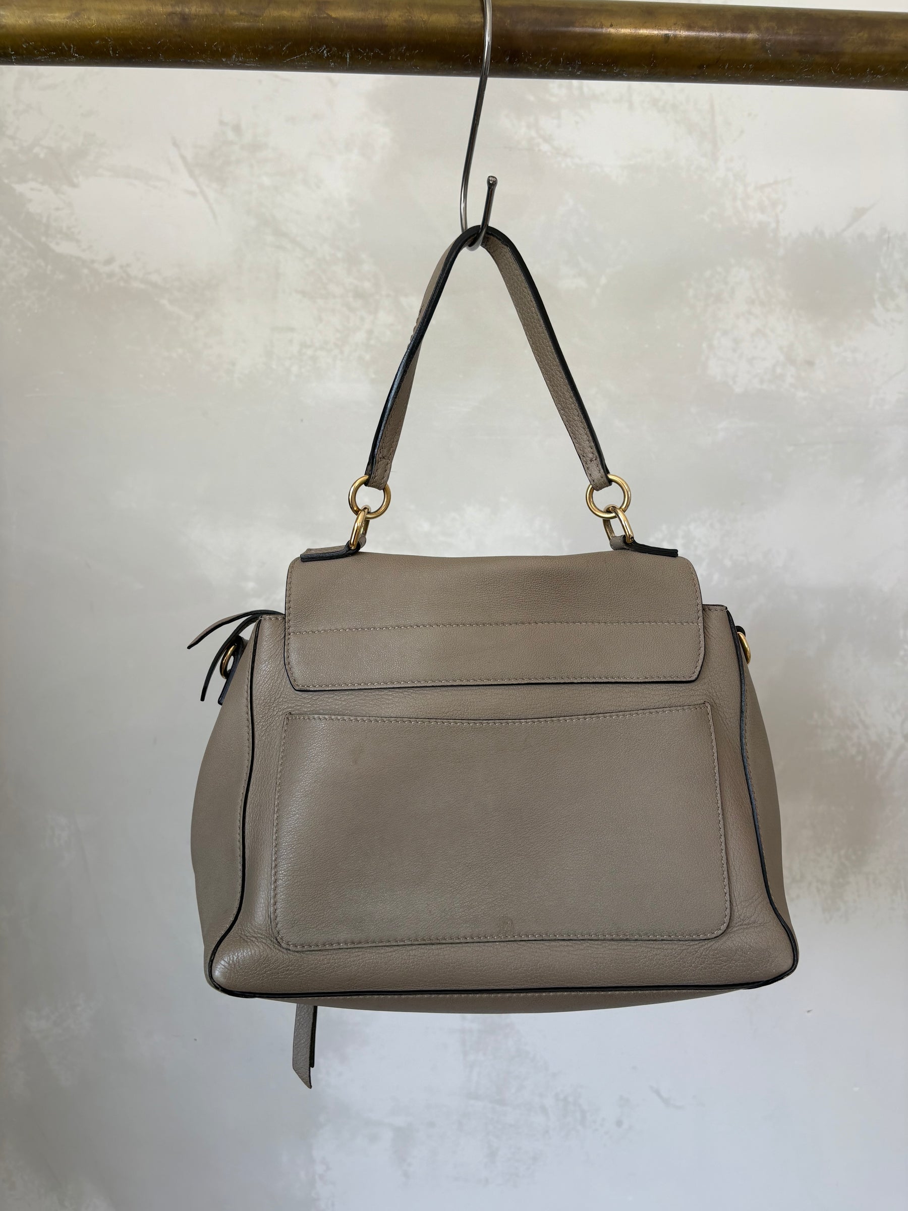 Chloé Small Faye Day Bag In Taupe