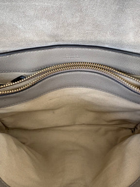 Chloé Small Faye Day Bag In Taupe