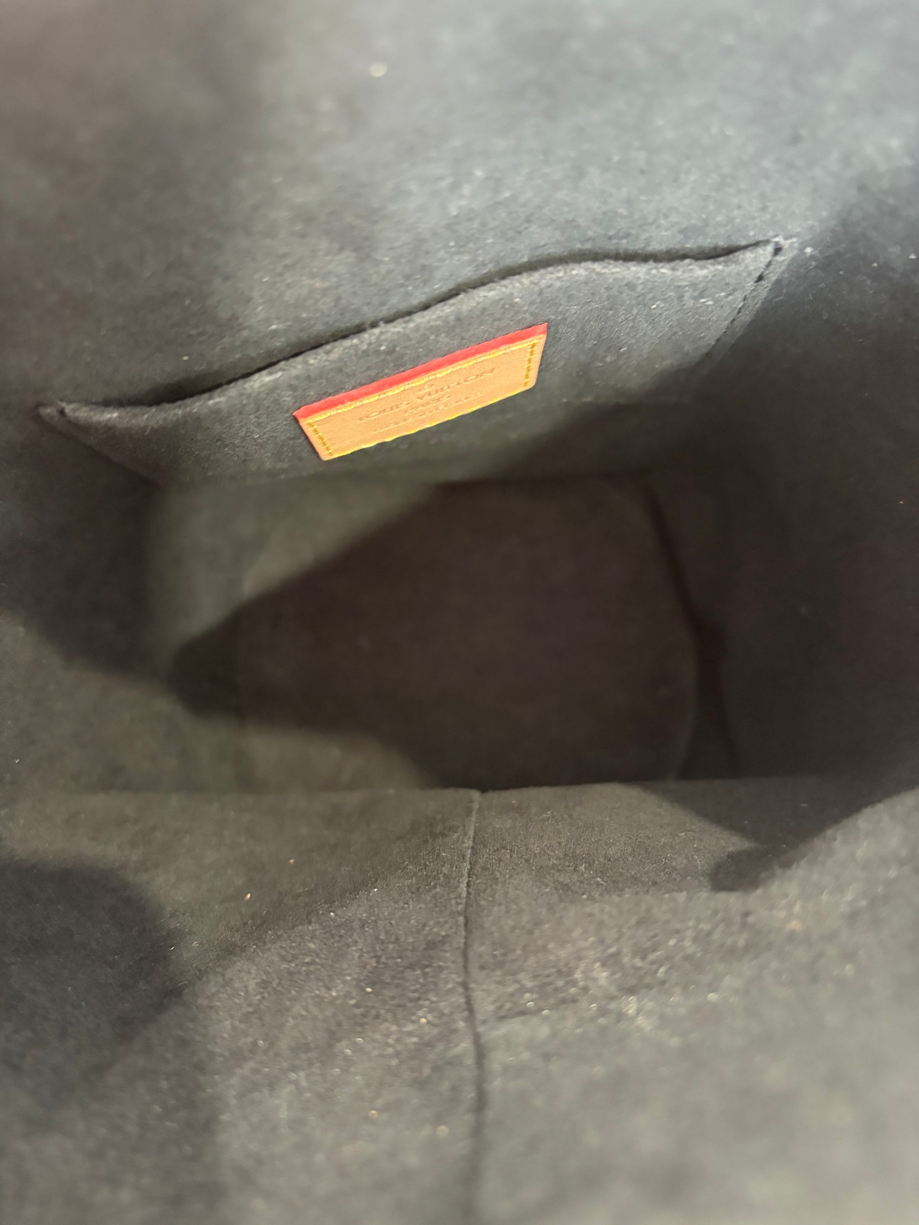 Louis Vuitton Duffle Monogram Canvas Bucket Bag