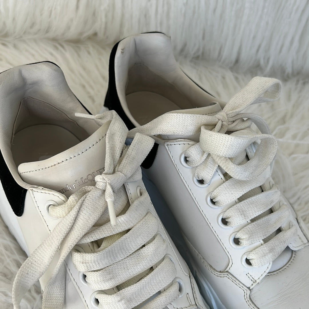 Alexander McQueen Court Low Top Sneakers, 37.5