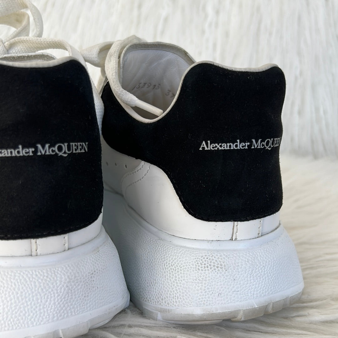 Alexander McQueen Court Low Top Sneakers, 37.5