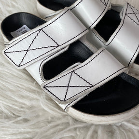 Birkenstock Proenza Schouler White Arizona Slides, 37