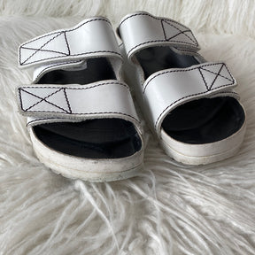 Birkenstock Proenza Schouler White Arizona Slides, 37