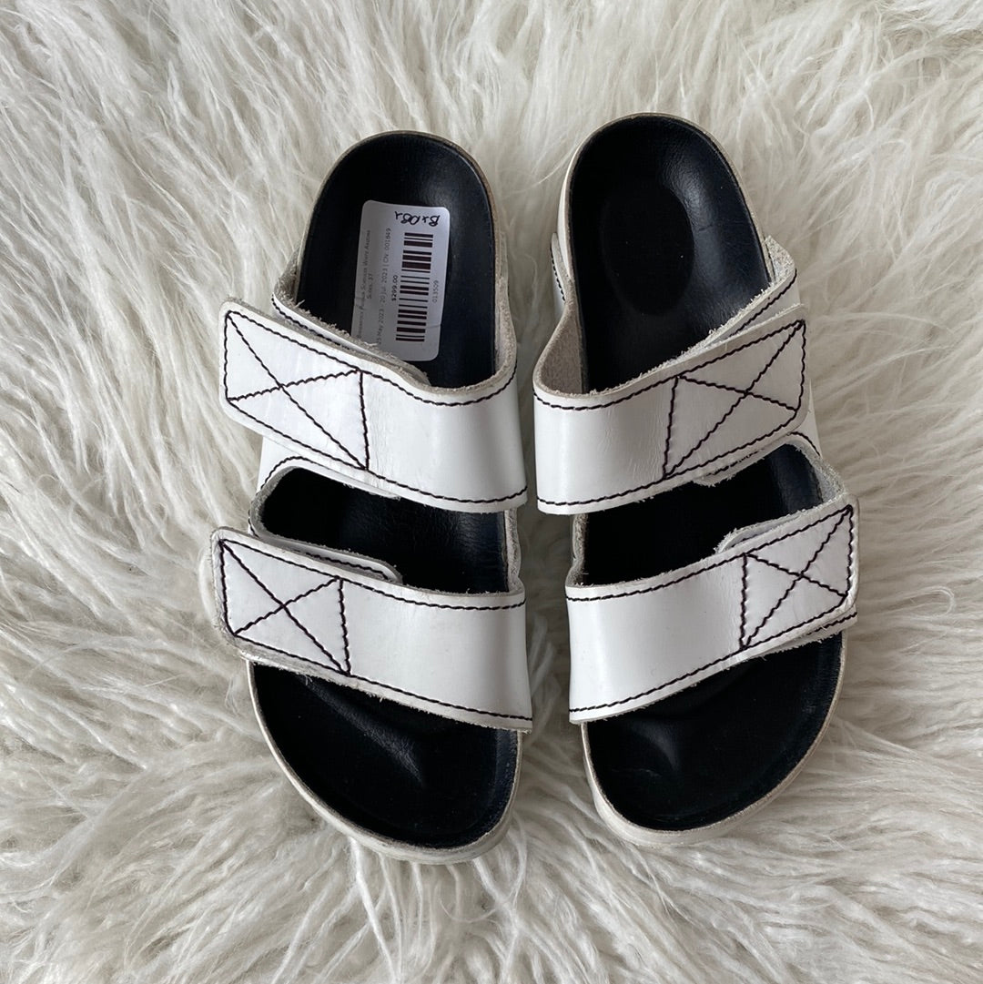 Birkenstock Proenza Schouler White Arizona Slides, 37