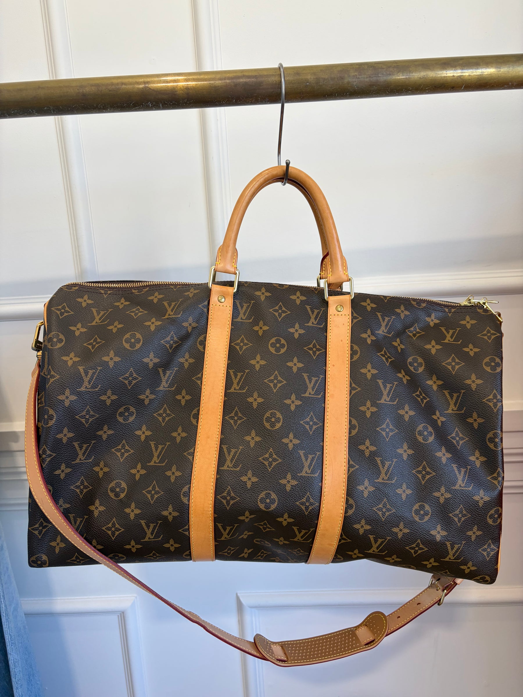 Louis Vuitton Keepall Bandoulière 50 Monogram Canvas