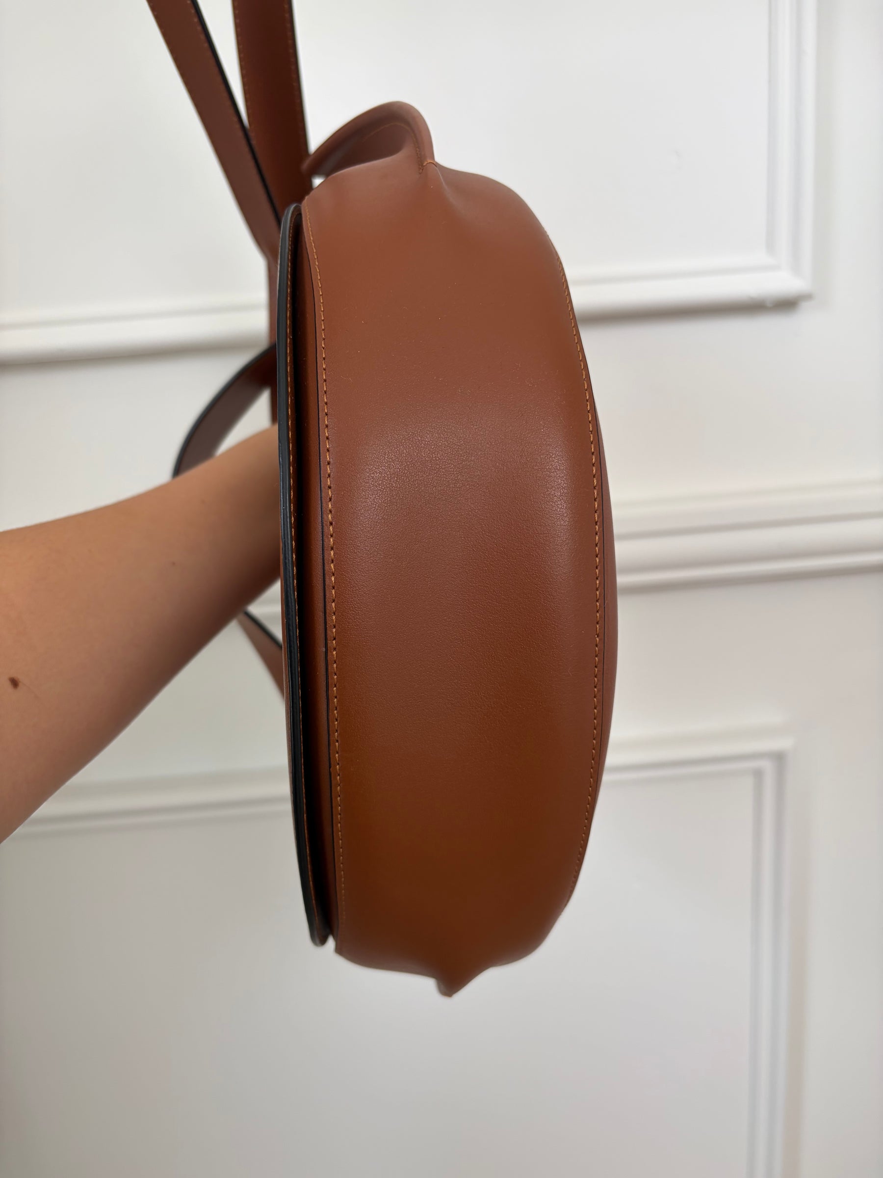 Wandler Hortensia Bag In Saddle Brown Medium