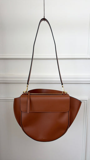 Wandler Hortensia Bag In Saddle Brown Medium