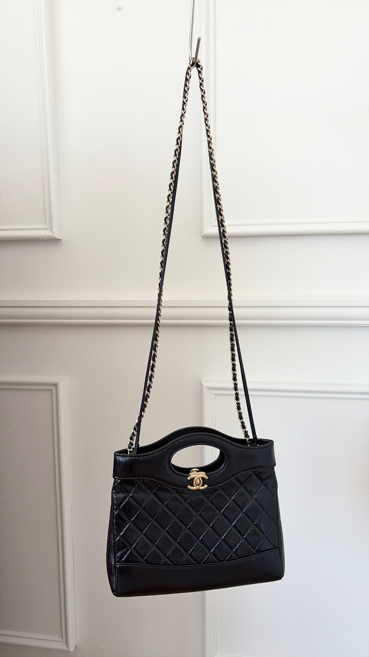Chanel 31 Shopping Mini Bag Black