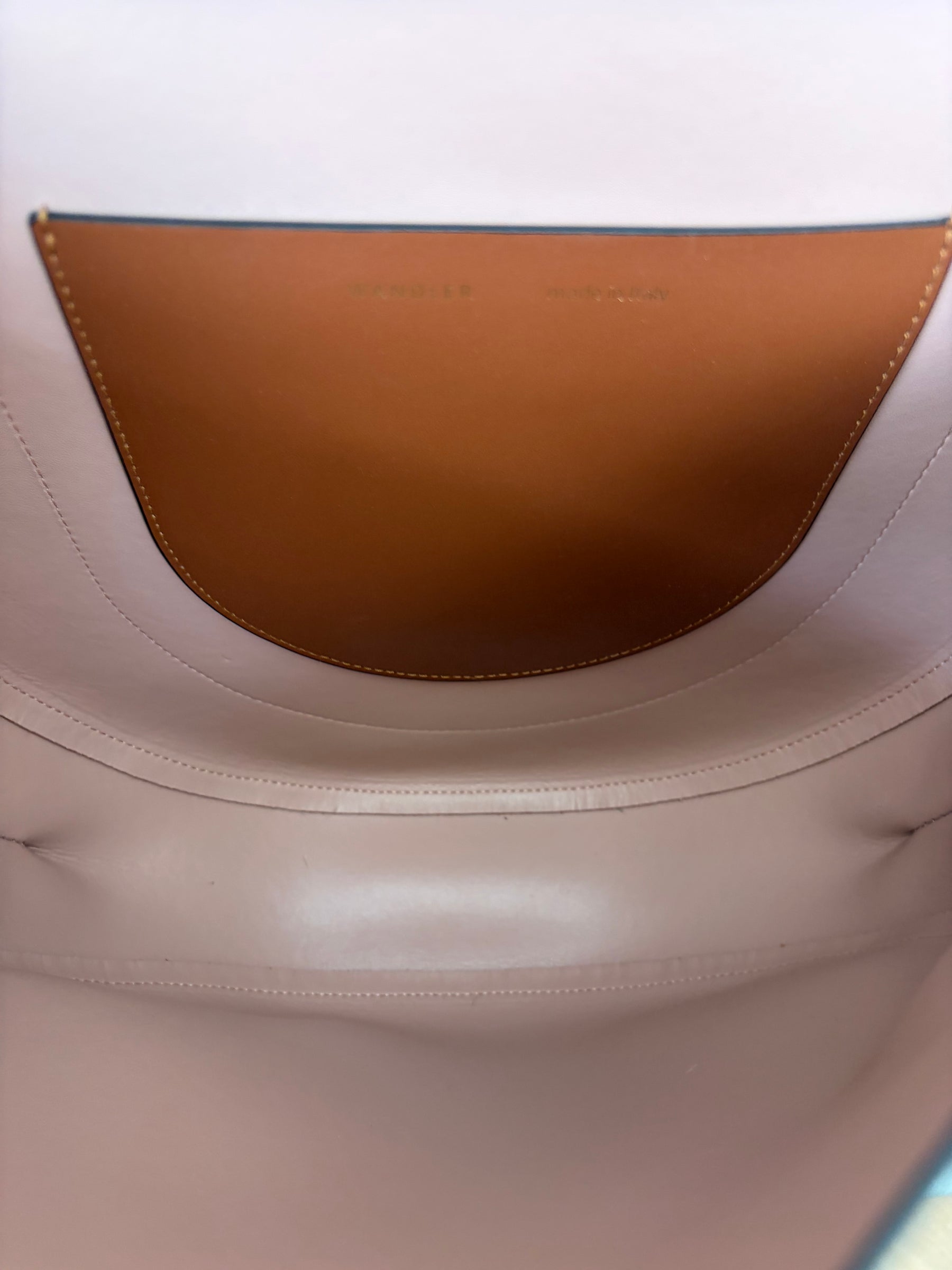 Wandler Hortensia Bag In Saddle Brown Medium