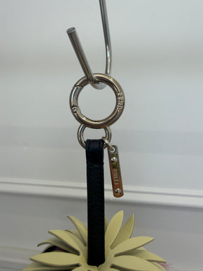 Fendi Pink Fur and Leather Bag Charm