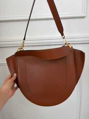 Wandler Hortensia Bag In Saddle Brown Medium