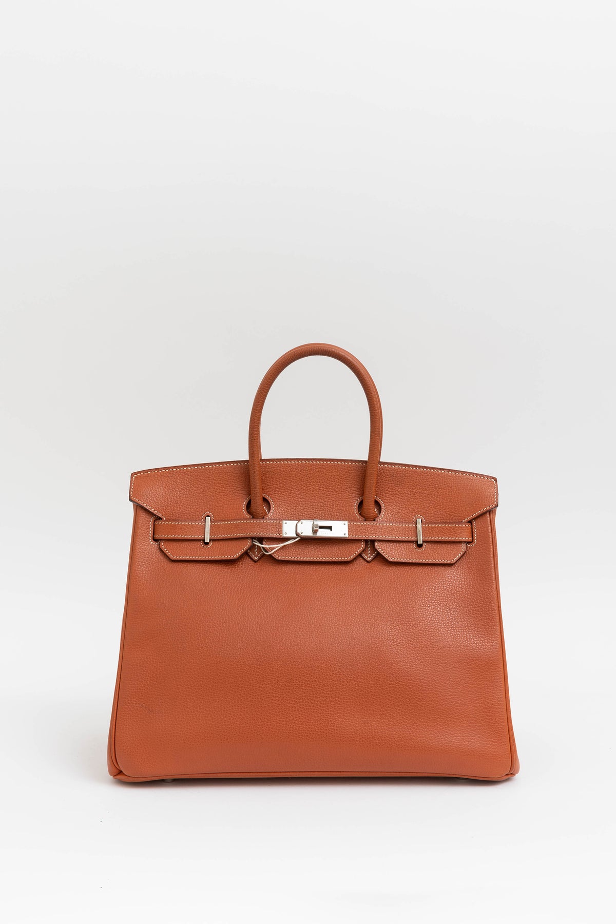 Brique Vache Liegee 35 Birkin Bag