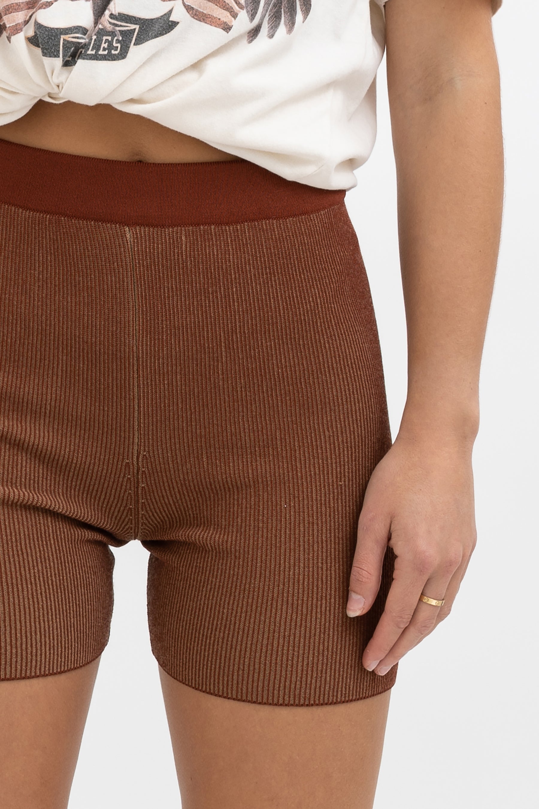 Le Short Arancia Knit Cycling Short