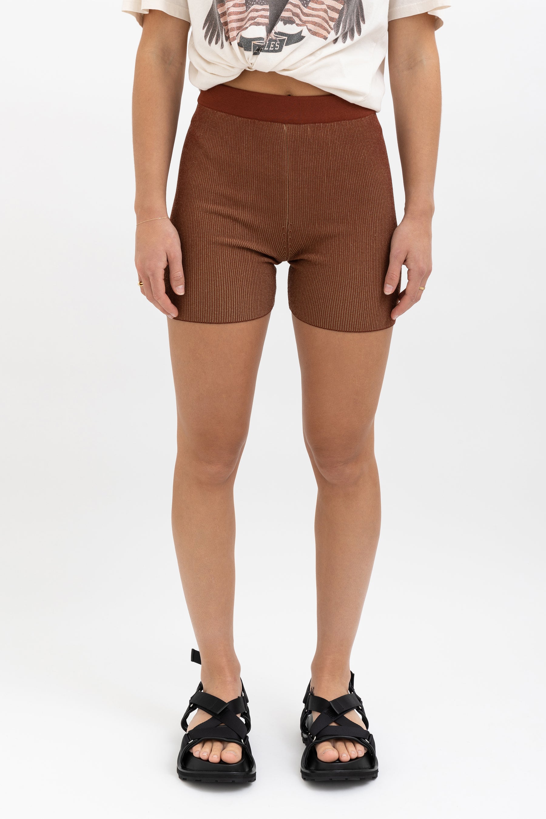 Le Short Arancia Knit Cycling Short
