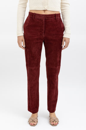 Coleman Cropped Suede Pant